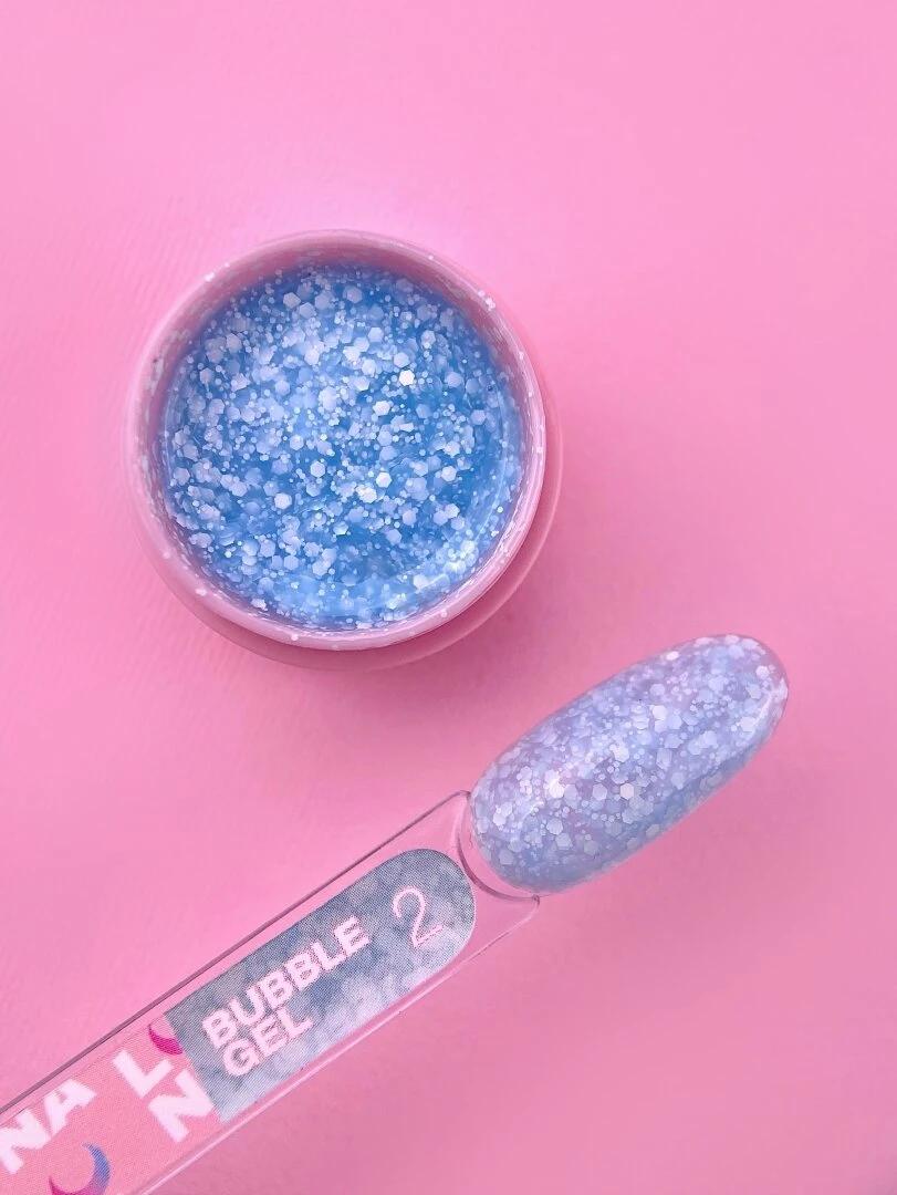 Paillettes pour ongles LUNAmoon Bubble Gel n°2 5 ml