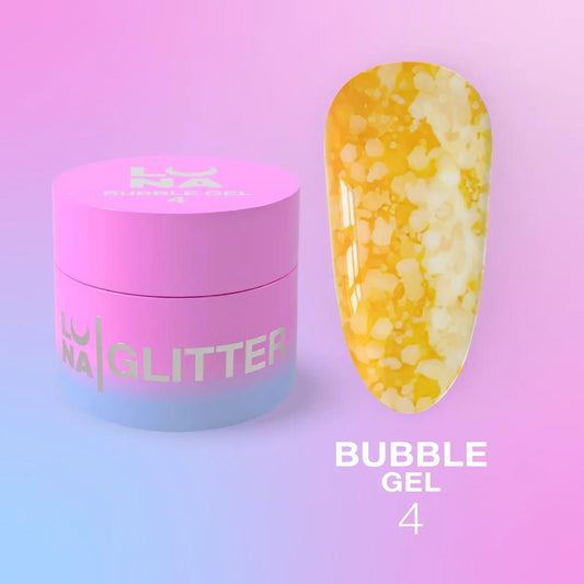 Paillettes pour ongles LUNAmoon Bubble Gel n°4 5 ml