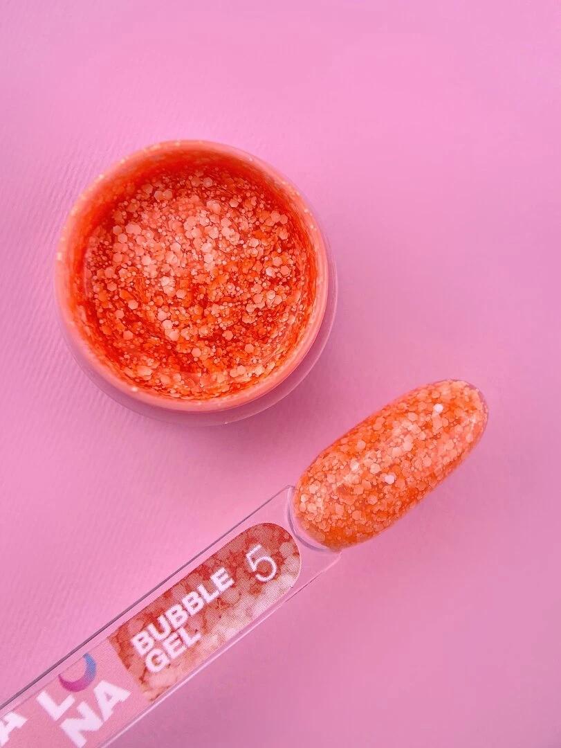 Paillettes pour ongles LUNAmoon Bubble Gel n°5 5 ml