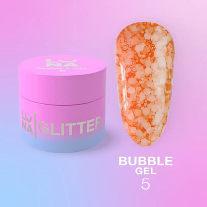 Paillettes pour ongles LUNAmoon Bubble Gel n°5 5 ml