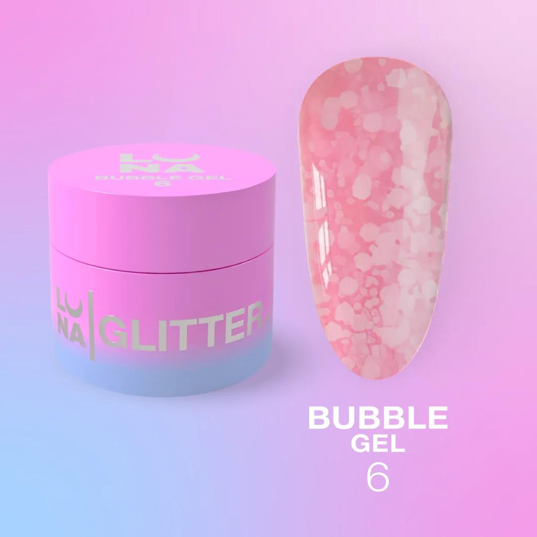 Paillettes pour ongles LUNAmoon Bubble Gel n°6 5 ml
