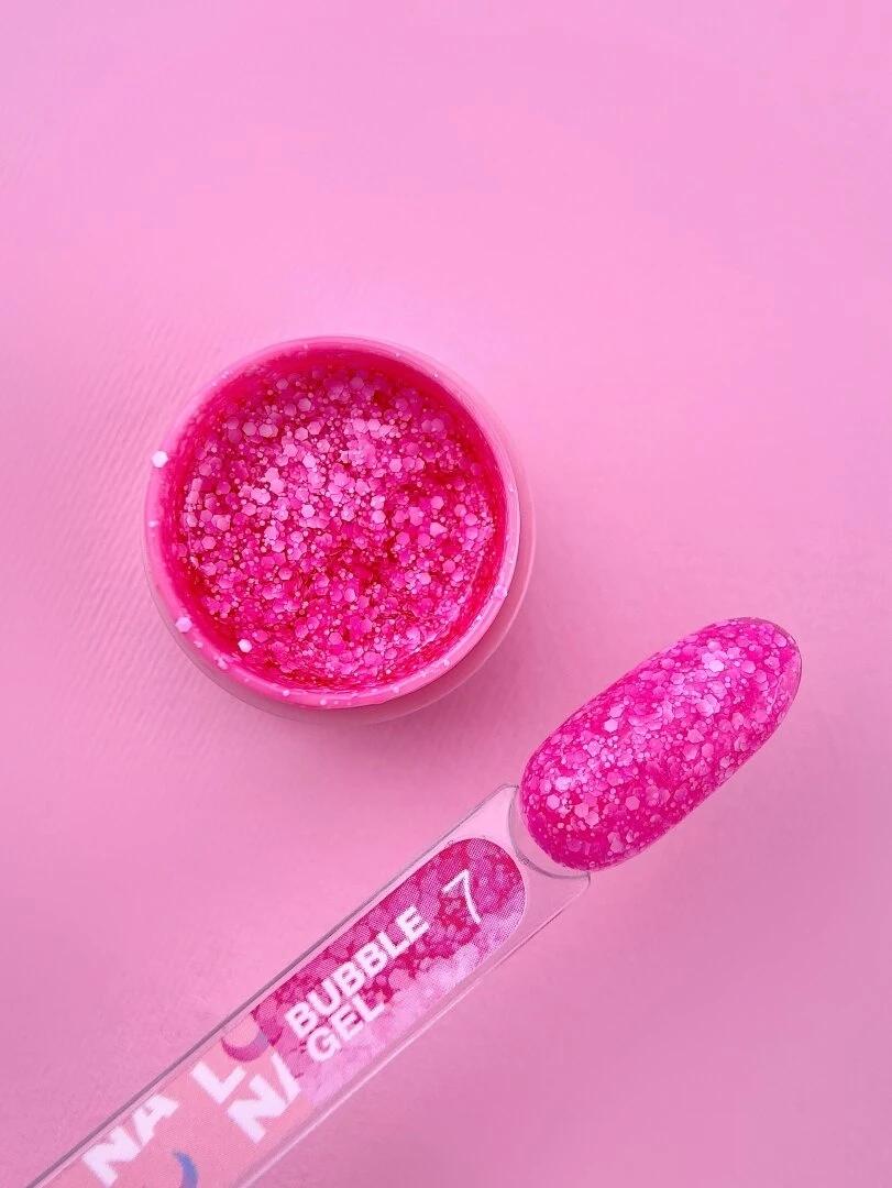 Paillettes pour ongles LUNAmoon Bubble Gel n°7 5 ml