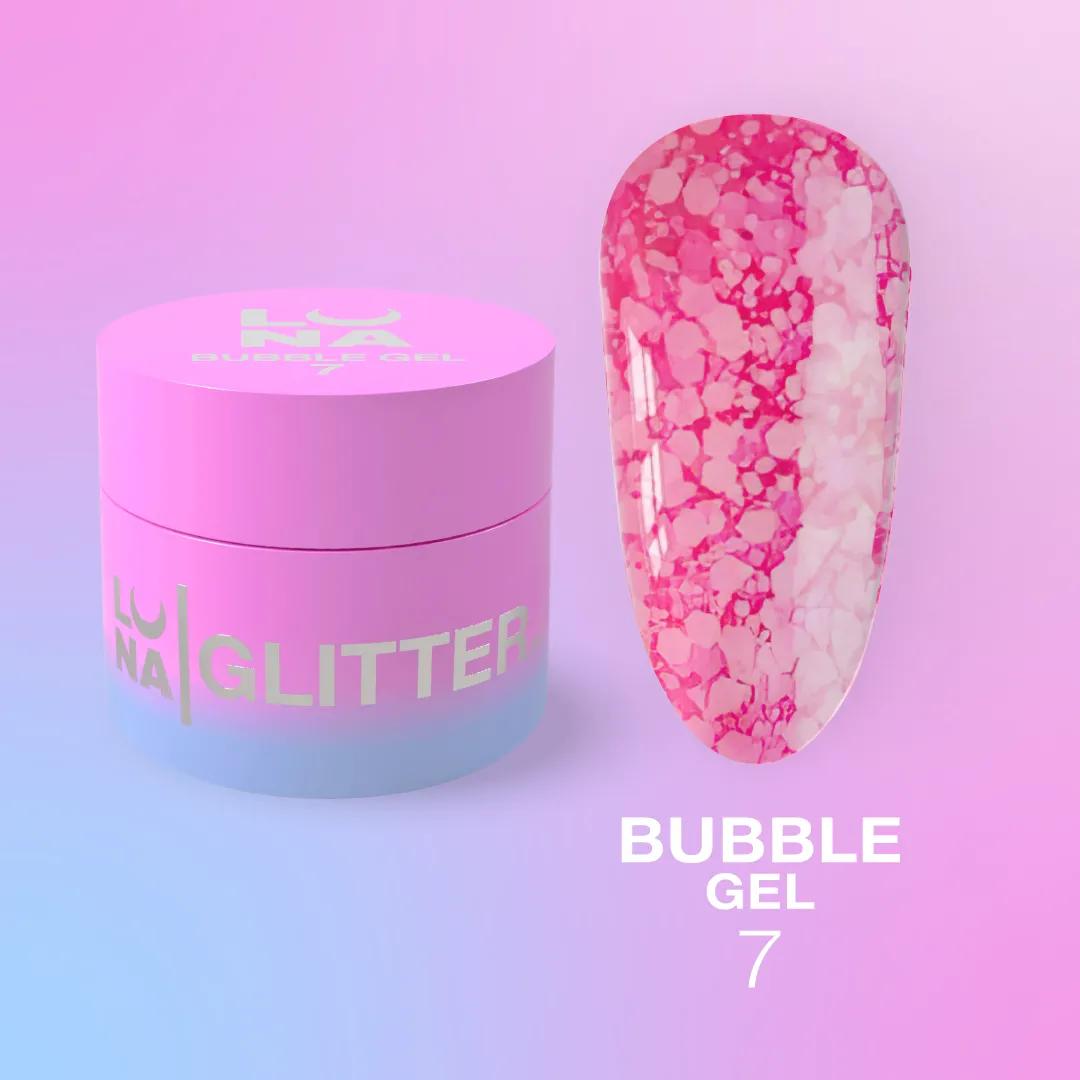 Paillettes pour ongles LUNAmoon Bubble Gel n°7 5 ml