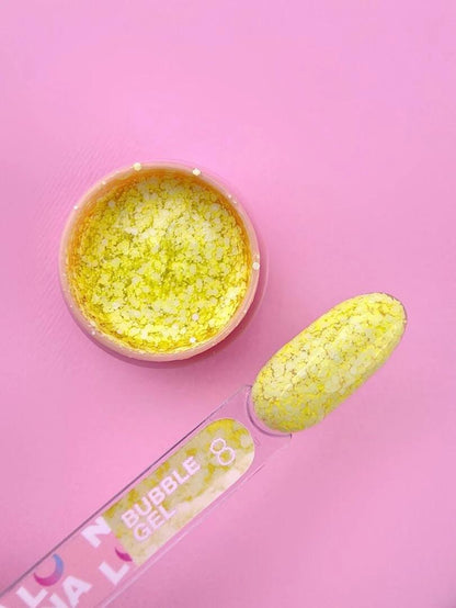Paillettes pour ongles LUNAmoon Bubble Gel n°8 5 ml