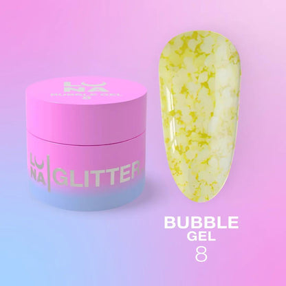 Paillettes pour ongles LUNAmoon Bubble Gel n°8 5 ml