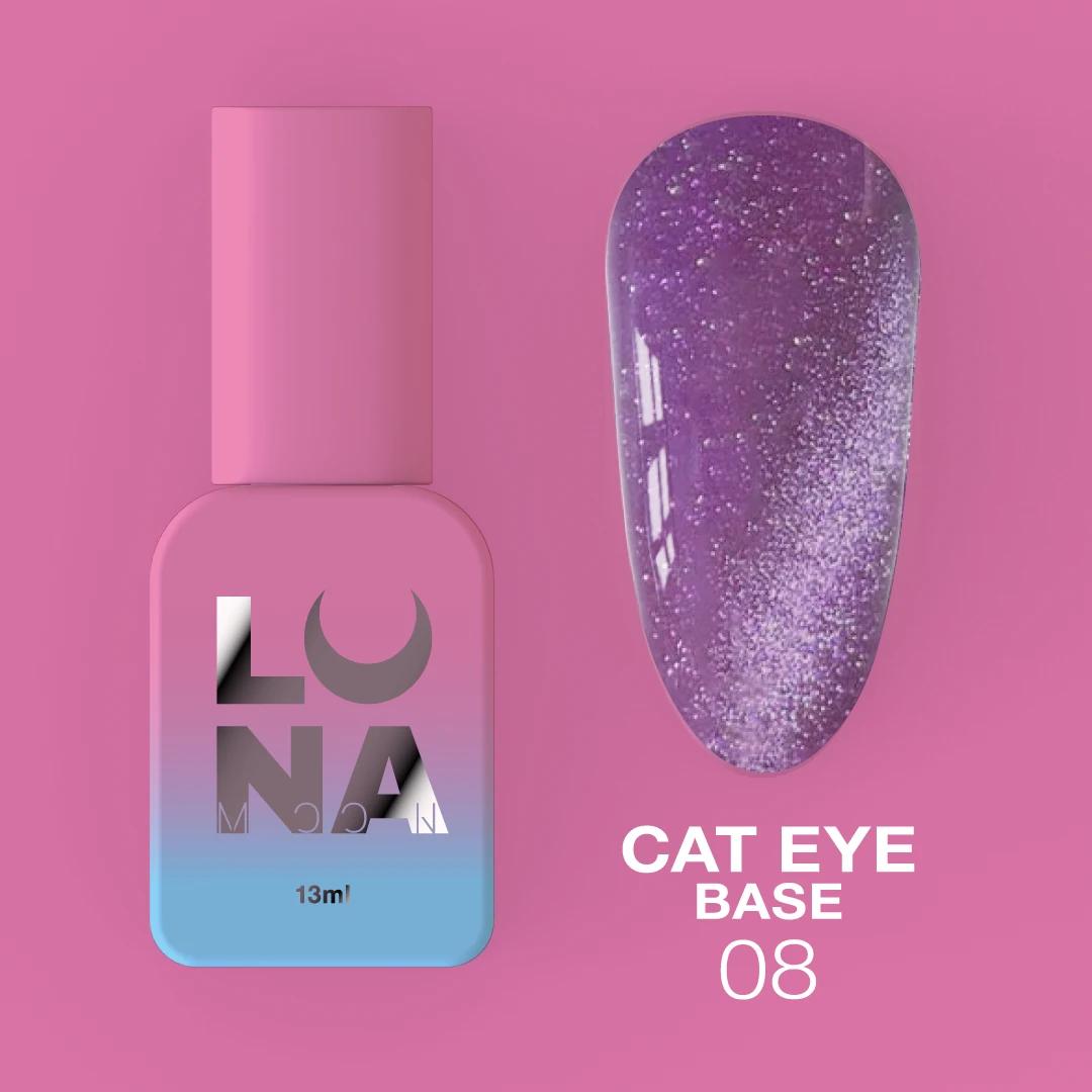 Base camouflage Lunamoon Cat Eye Base n°08 effet œil de chat