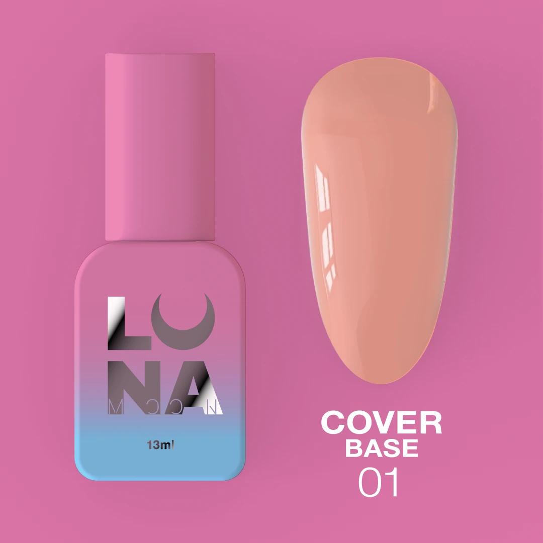 Base camouflage LUNAmoon Cover Base n°1 pour ongles
