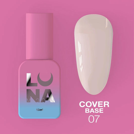 Base camouflage LUNAmoon Cover Base n°7 pour ongles
