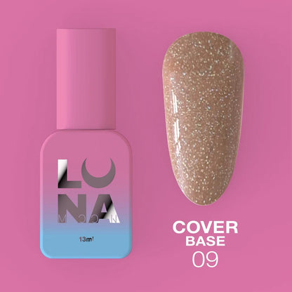 Base camouflage LUNAmoon Cover Base n°9 pour ongles