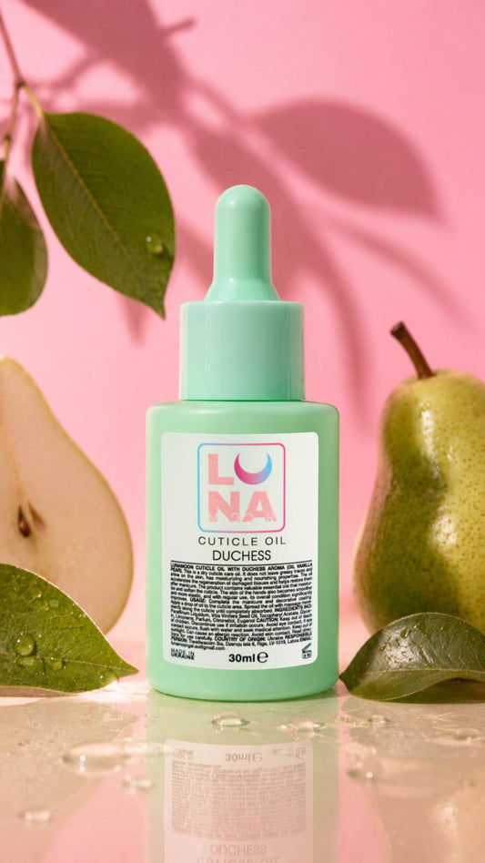 Huile pour cuticules LUNAmoon parfum poire Duchesse 30 ml