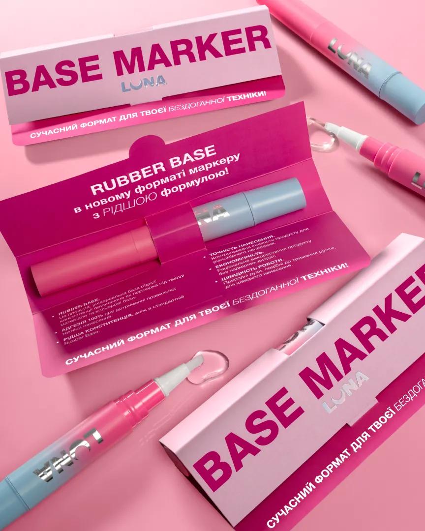 Base pour vernis gel LUNAmoon Marker Base en format stylo