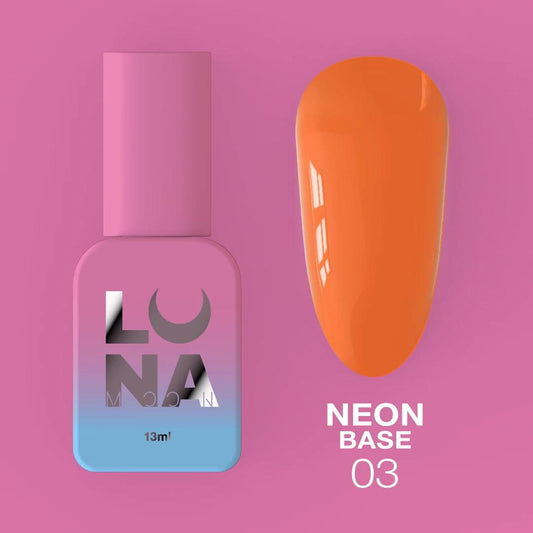 Lunamoon Neon Base 03 base camouflage néon pour ongles