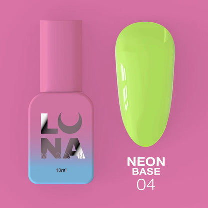 Lunamoon Neon Base 04 base camouflage néon pour ongles