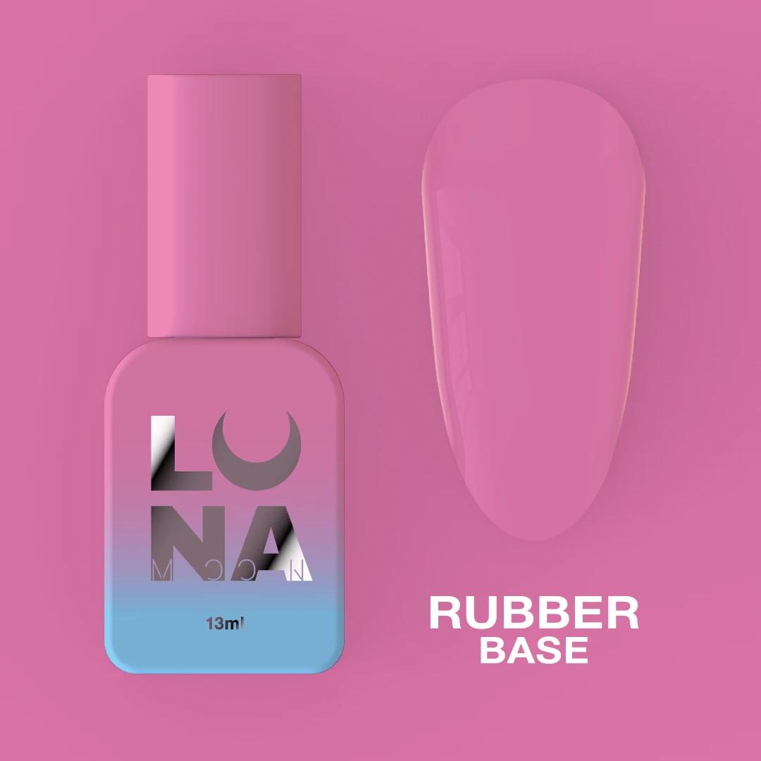 Base pour vernis gel LUNAmoon Rubber Base transparente