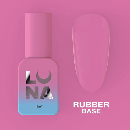 Base pour vernis gel LUNAmoon Rubber Base transparente