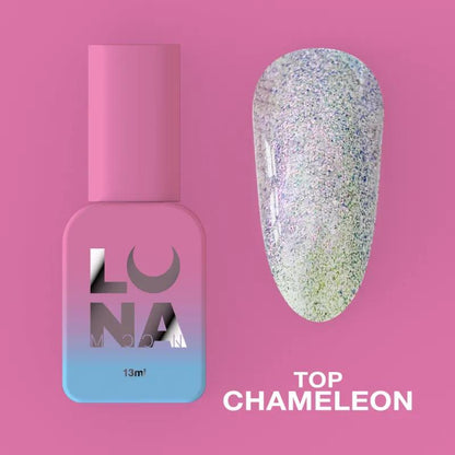 Top pour vernis gel LUNAmoon Top Chameleon 13 ml
