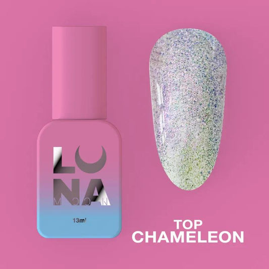 Top pour vernis gel LUNAmoon Top Chameleon 13 ml