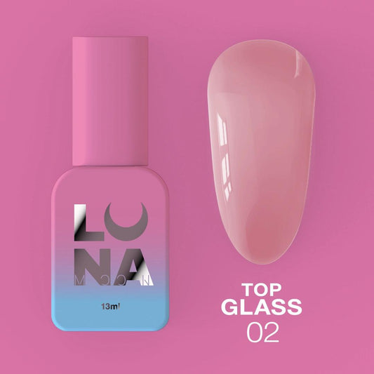 Top pour vernis gel LUNAmoon Top Glass n°02 13 ml