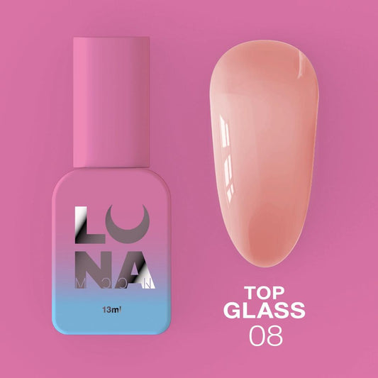 Top pour vernis gel LUNAmoon Top Glass n°08 13 ml