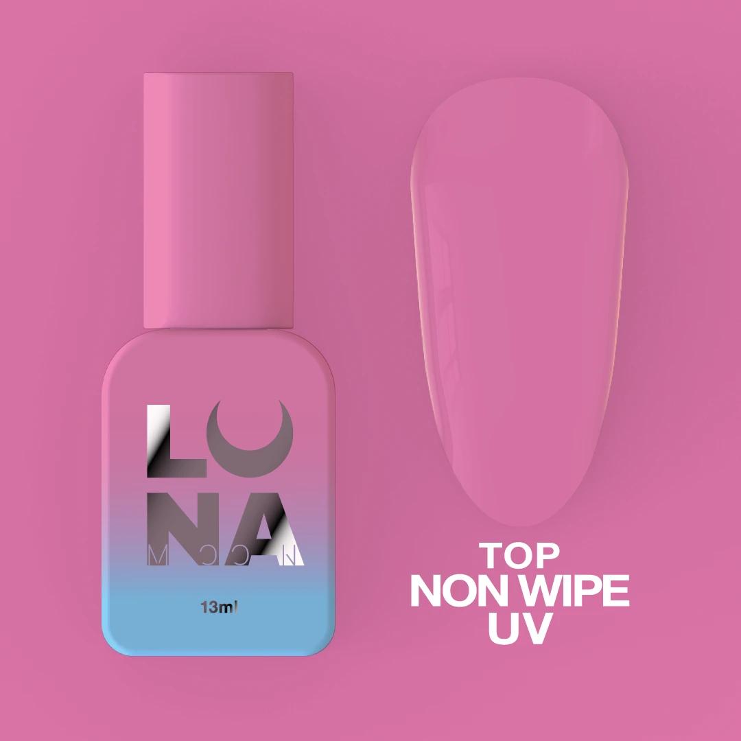 Top pour vernis gel sans couche collante avec filtre UV LUNAmoon Top Non Wipe UV 13 ml