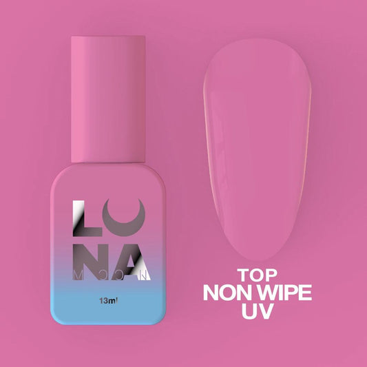 Top pour vernis gel sans couche collante avec filtre UV LUNAmoon Top Non Wipe UV 13 ml
