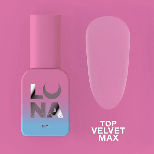 Top mat sans couche collante LUNAmoon Top Velvet Max 13 ml