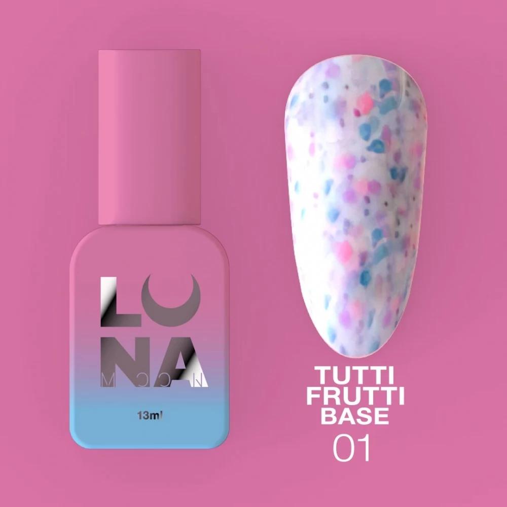 Base camouflage Lunamoon Tutti Frutti Base n°01  avec figurines colorées