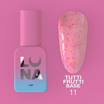 Base camouflage Lunamoon Tutti Frutti Base n°11  avec figurines colorées