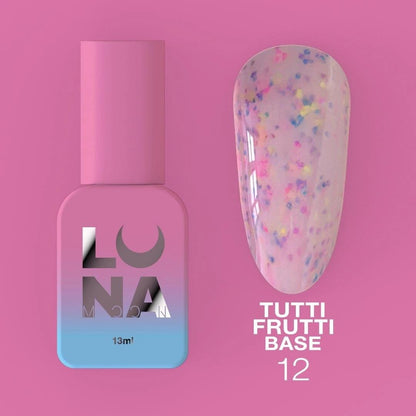 Base camouflage Lunamoon Tutti Frutti Base n°12  avec figurines colorées