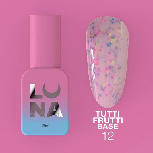 Base camouflage Lunamoon Tutti Frutti Base n°12  avec figurines colorées