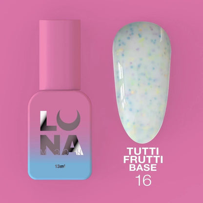 Base camouflage Lunamoon Tutti Frutti Base n°16  avec figurines colorées