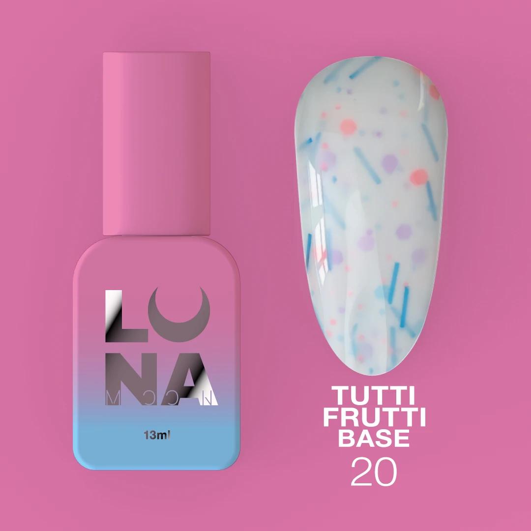 Base camouflage Lunamoon Tutti Frutti Base n° 20 avec figurines colorées