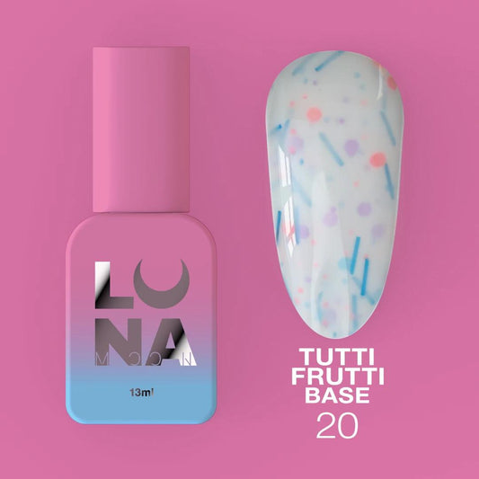 Base camouflage Lunamoon Tutti Frutti Base n° 20 avec figurines colorées