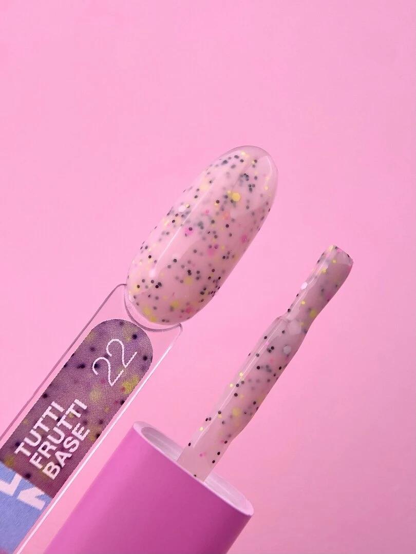 Base camouflage Lunamoon Tutti Frutti Base n°22  avec figurines colorées