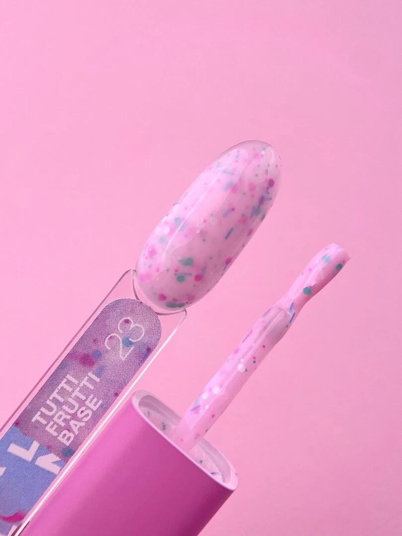 Base camouflage Lunamoon Tutti Frutti Base n°23  avec figurines colorées