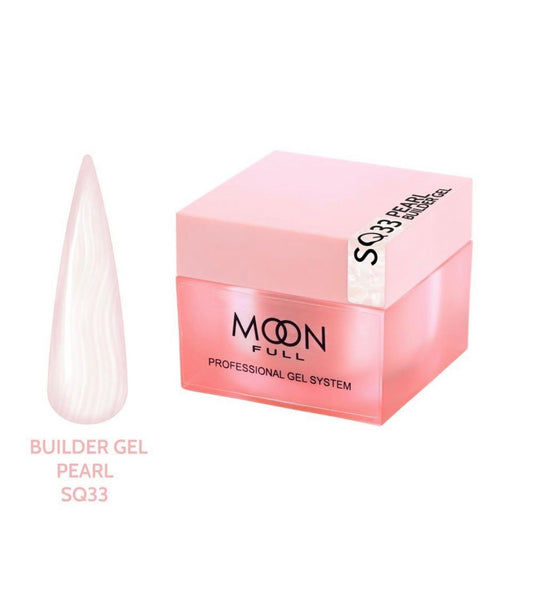 Gel de construction Moon Full Builder Gel Pearl SQ33 30 ml
