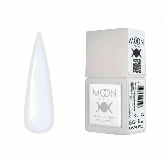 Moon Full Color CG 001 vernis semi-permanent haute pigmentation avec longue tenue, brillance miroir et formule sans HEMA ni TPO.
