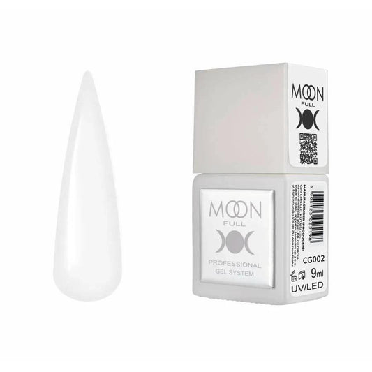 Moon Full Color CG 002 vernis semi-permanent haute pigmentation avec longue tenue, brillance miroir et formule sans HEMA ni TPO.