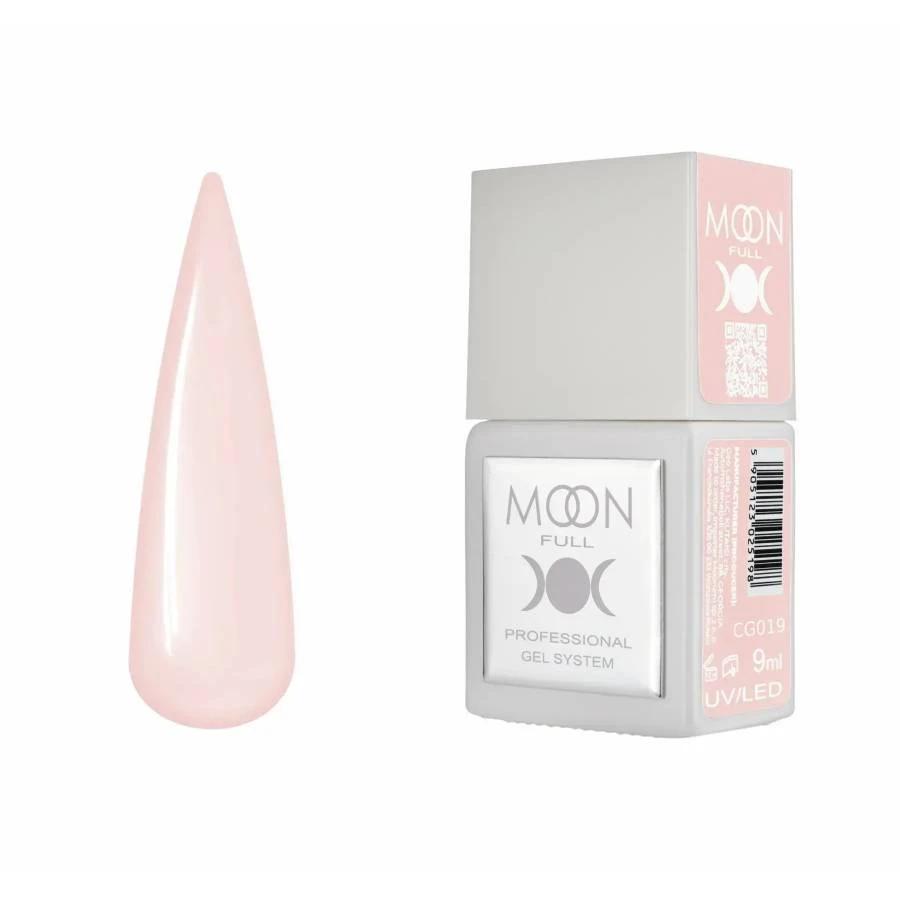 Moon Full Color CG 019 vernis semi-permanent haute pigmentation avec longue tenue, brillance miroir et formule sans HEMA ni TPO.