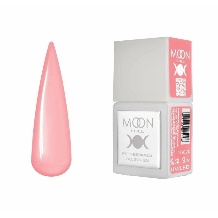 Moon Full Color CG 020 vernis semi-permanent haute pigmentation avec longue tenue, brillance miroir et formule sans HEMA ni TPO.