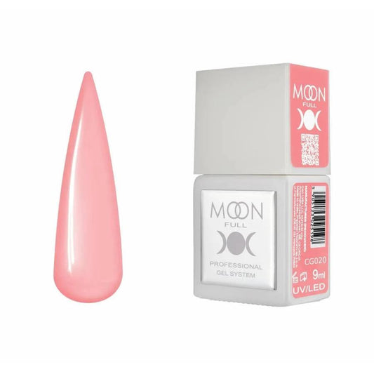 Moon Full Color CG 020 vernis semi-permanent haute pigmentation avec longue tenue, brillance miroir et formule sans HEMA ni TPO.