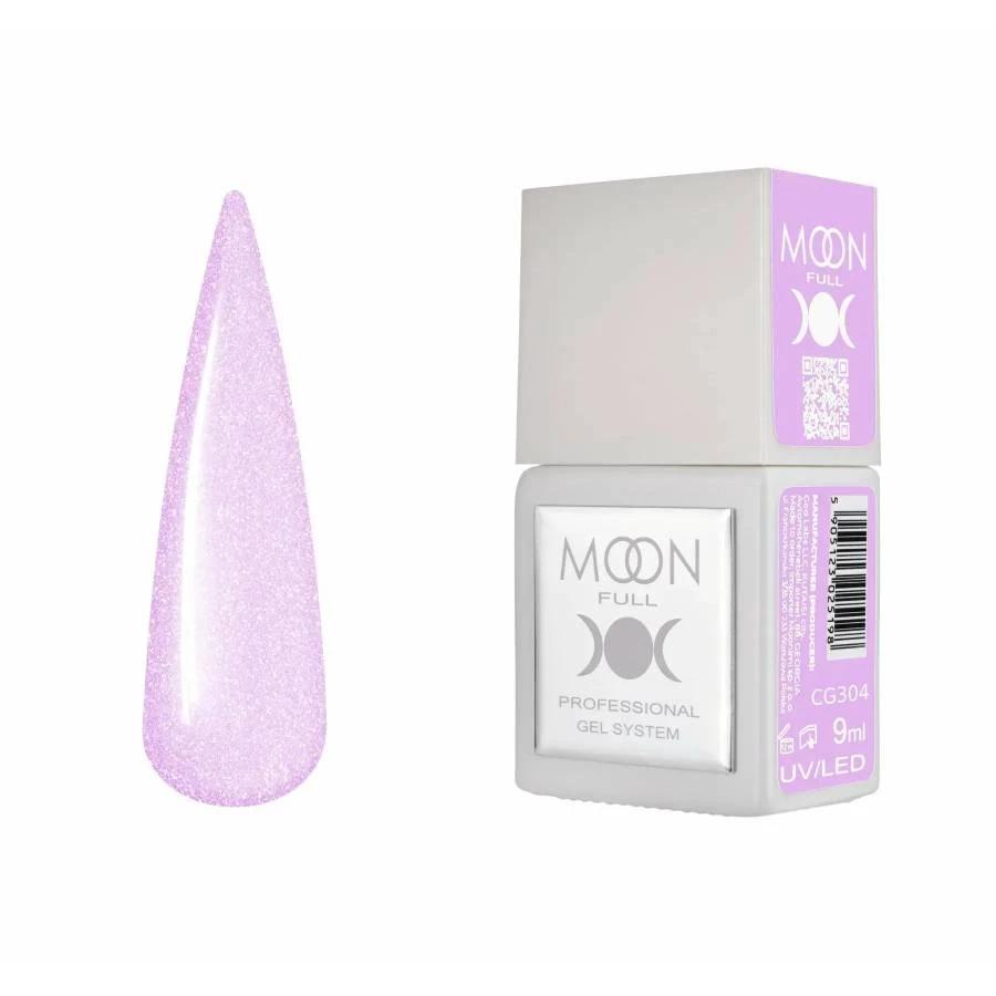 Moon Full Color CG 304 vernis semi-permanent haute pigmentation avec longue tenue, brillance miroir et formule sans HEMA ni TPO.