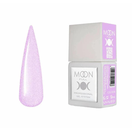Moon Full Color CG 304 vernis semi-permanent haute pigmentation avec longue tenue, brillance miroir et formule sans HEMA ni TPO.