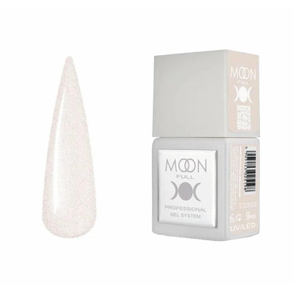 Moon Full Color CG 503 vernis semi-permanent haute pigmentation avec longue tenue, brillance miroir et formule sans HEMA ni TPO.