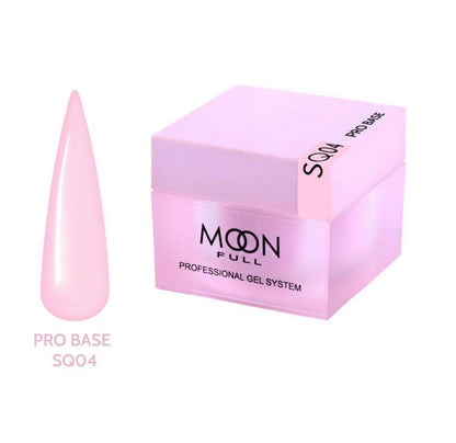 Base pour vernis gel Moon Full Nude PRO Base SQ04 HEMA TPO FREE 30 ml