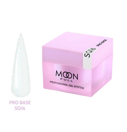 Base pour vernis gel Moon Full Nude PRO Base SQ16 HEMA TPO FREE 30 ml