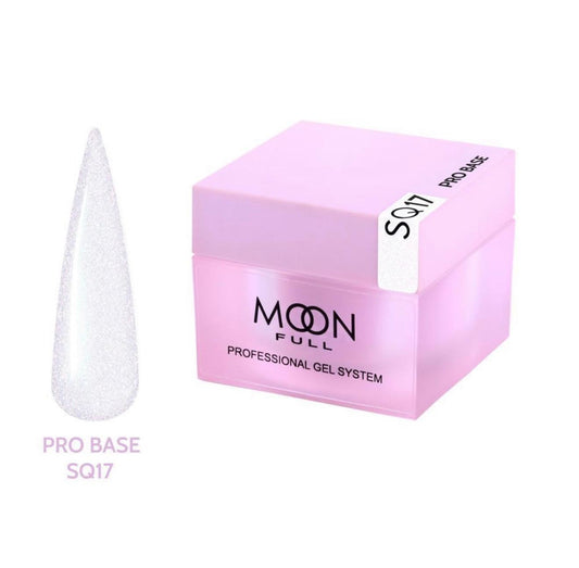 Base pour vernis gel Moon Full Nude PRO Base SQ17 HEMA TPO FREE 30 ml