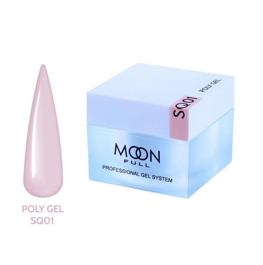 Poly Gel de construction Moon Full Poly Gel SQ n°01
