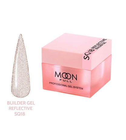 Gel de construction réfléchissant Moon Full Reflective Builder Gel SQ18 30 ml
