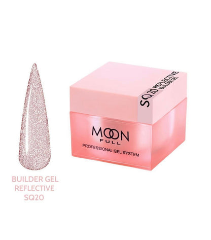 Gel de construction réfléchissant Moon Full Reflective Builder Gel SQ20 30 ml